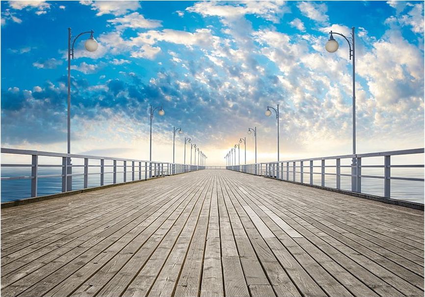 DecoNest Fototapeta - The pier - 400X280