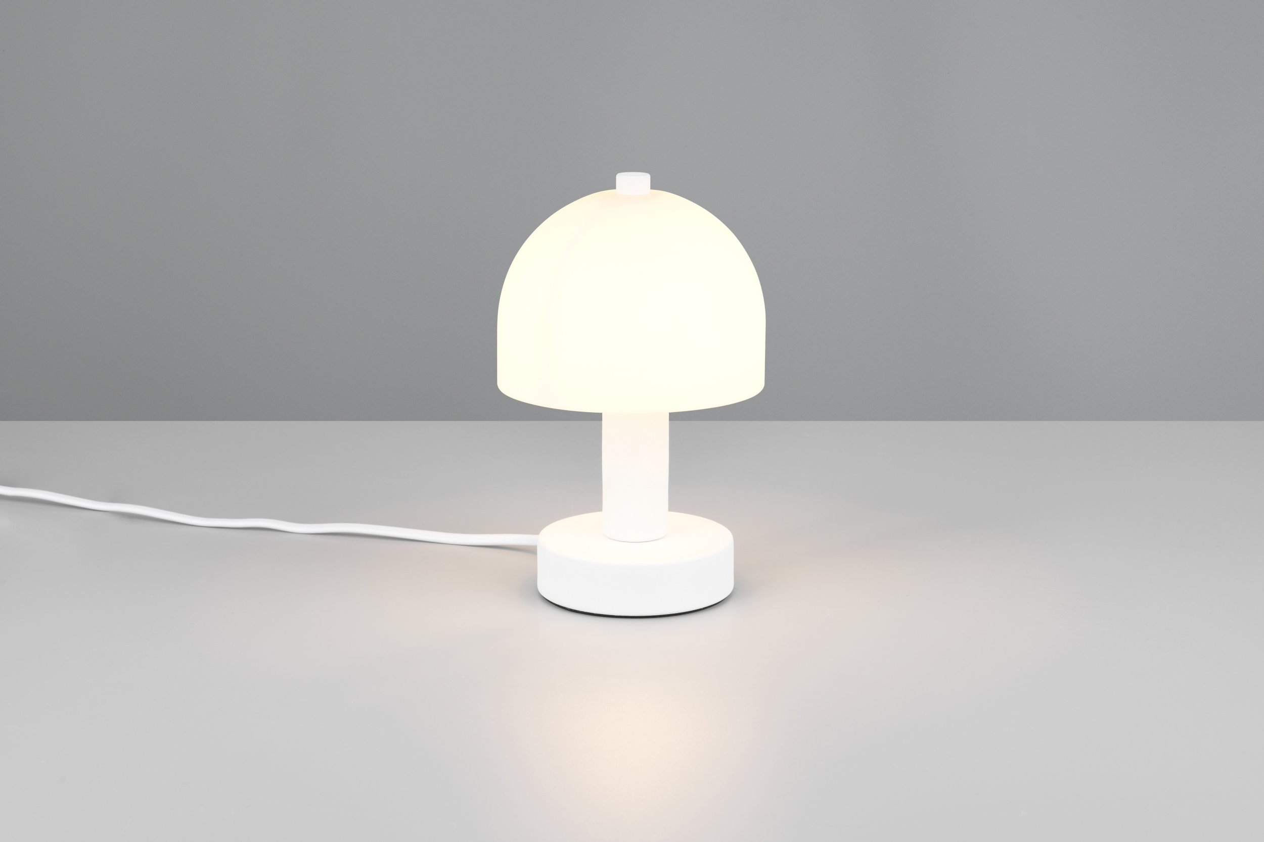 Trio Glenn R51961031 lampa stołowa lampka 1x10W E14 biała