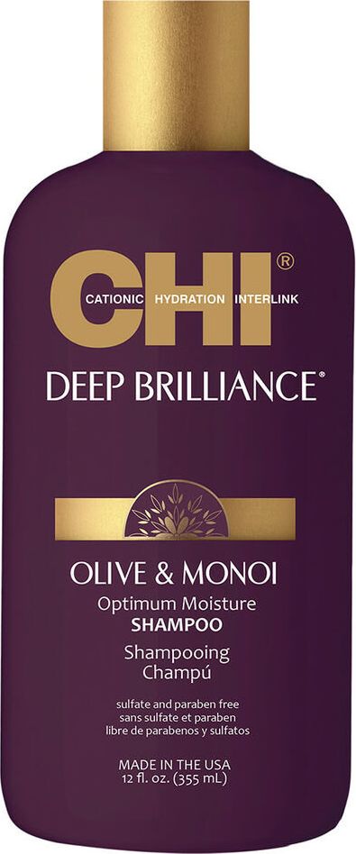Chi Drėkinantis plaukų šampūnas Farouk Systems CHI Deep Brilliance Optimum Moisture 355 ml