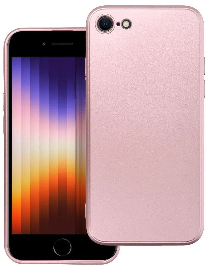Futerał METALLIC do IPHONE 16e (SE 4 2025) różowy