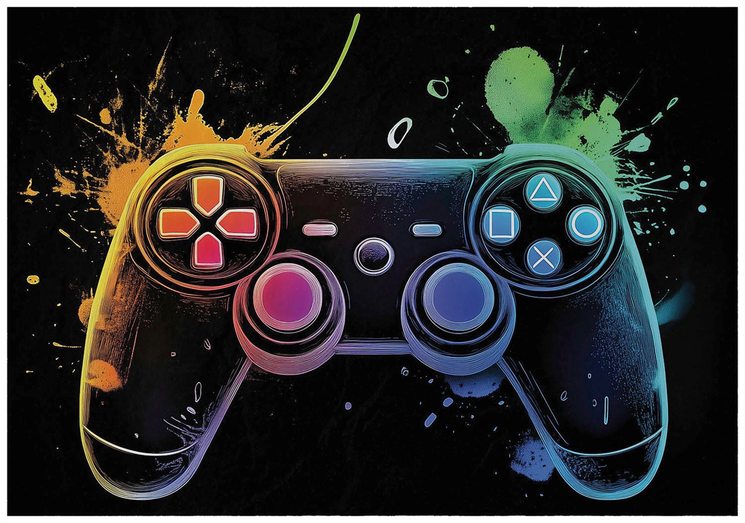 FOTOTAPETA DLA CHŁOPCA DZIECI GAMING TAPETA MŁODZIEŻOWA GRAFFITI 150x105