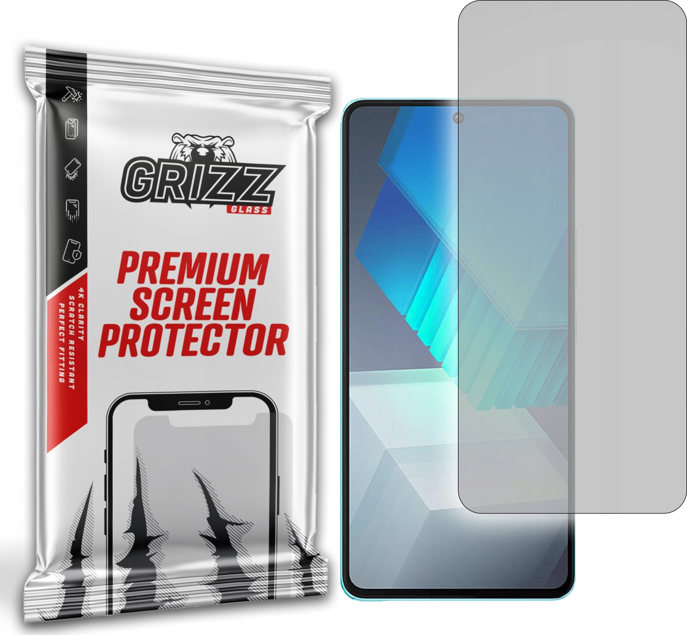GrizzGlass Folia matowa GrizzGlass PaperScreen do Vivo IQOO Neo 7