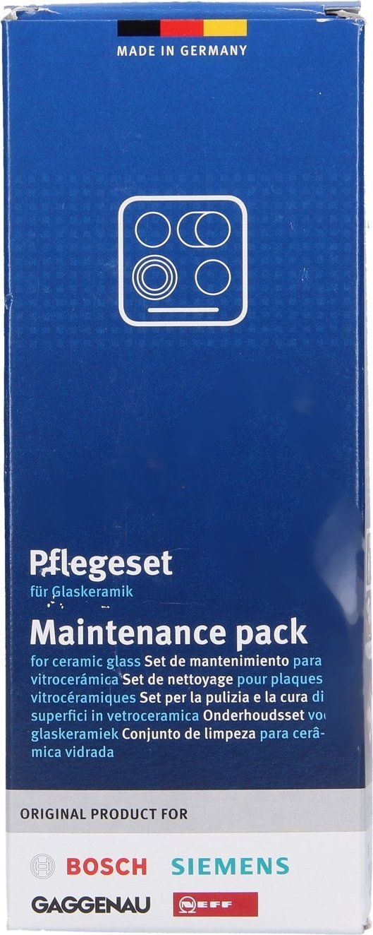 Bosch BSH Pflegeset für Glaskeramik