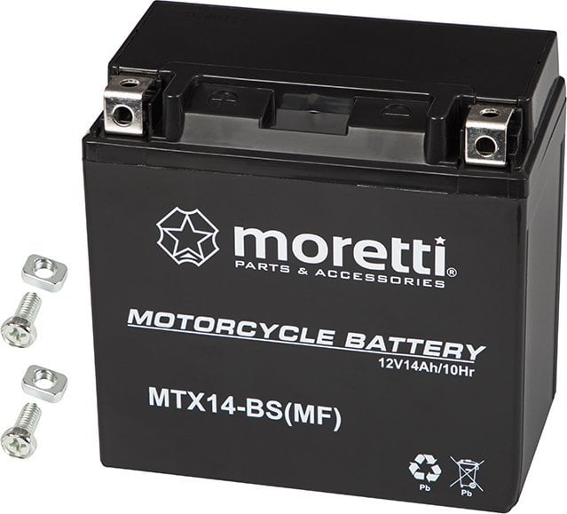 Blow 82-357# Akumulator motocyklowy 12v 14ah mtx14-bs moretti
