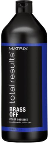 MATRIX TOTAL RESULTS Color obsessed BRASS OFF Odżywka nawilżająca neutralizująca miedziane odcienie 1000 ml