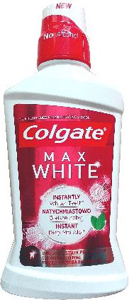 Colgate Płyn do płukania ust Max White Whiter Teeth 500ml