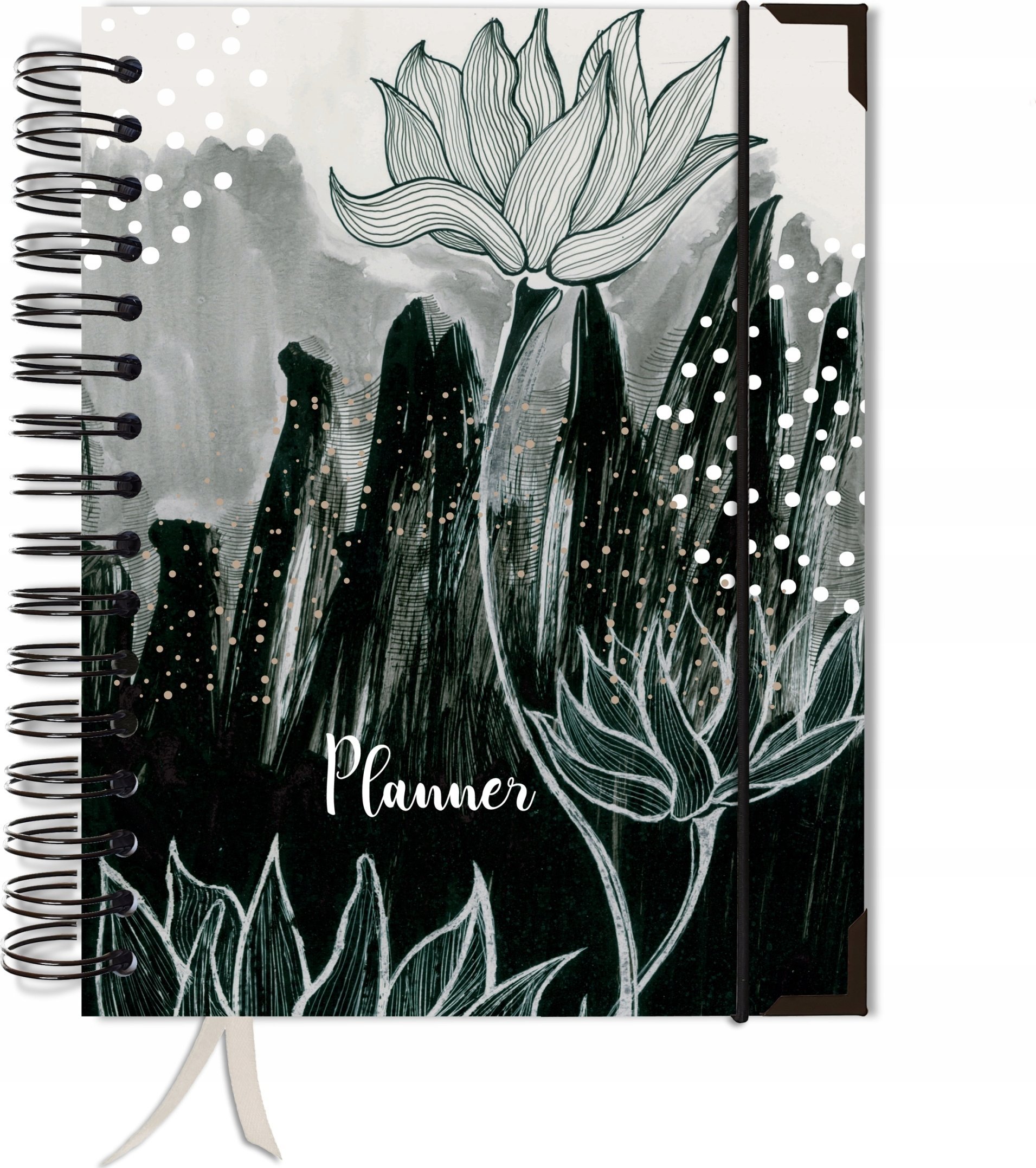 TadaPlanner Kalendarz PREMIUM terminarz bez dat książkowy A5+