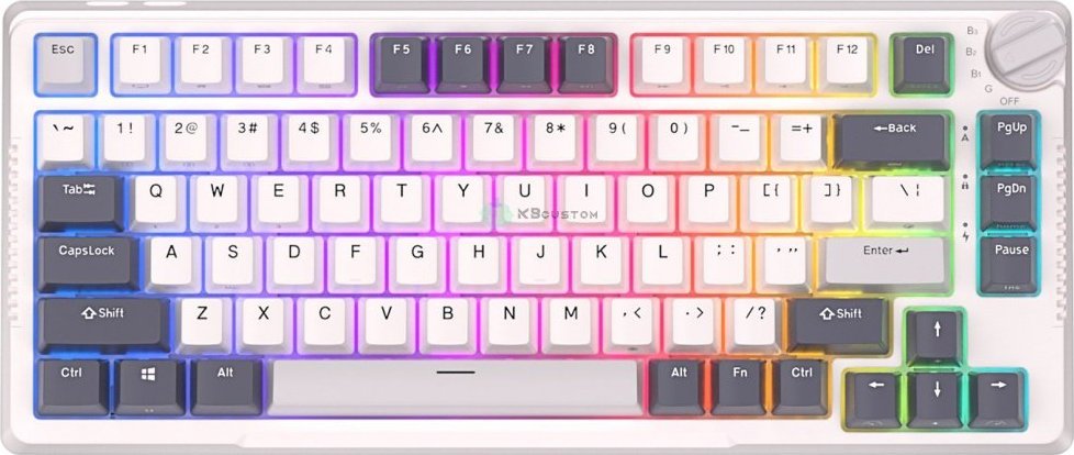 Klawiatura Royal Kludge RKH81 - HOTSWAP - WHITE