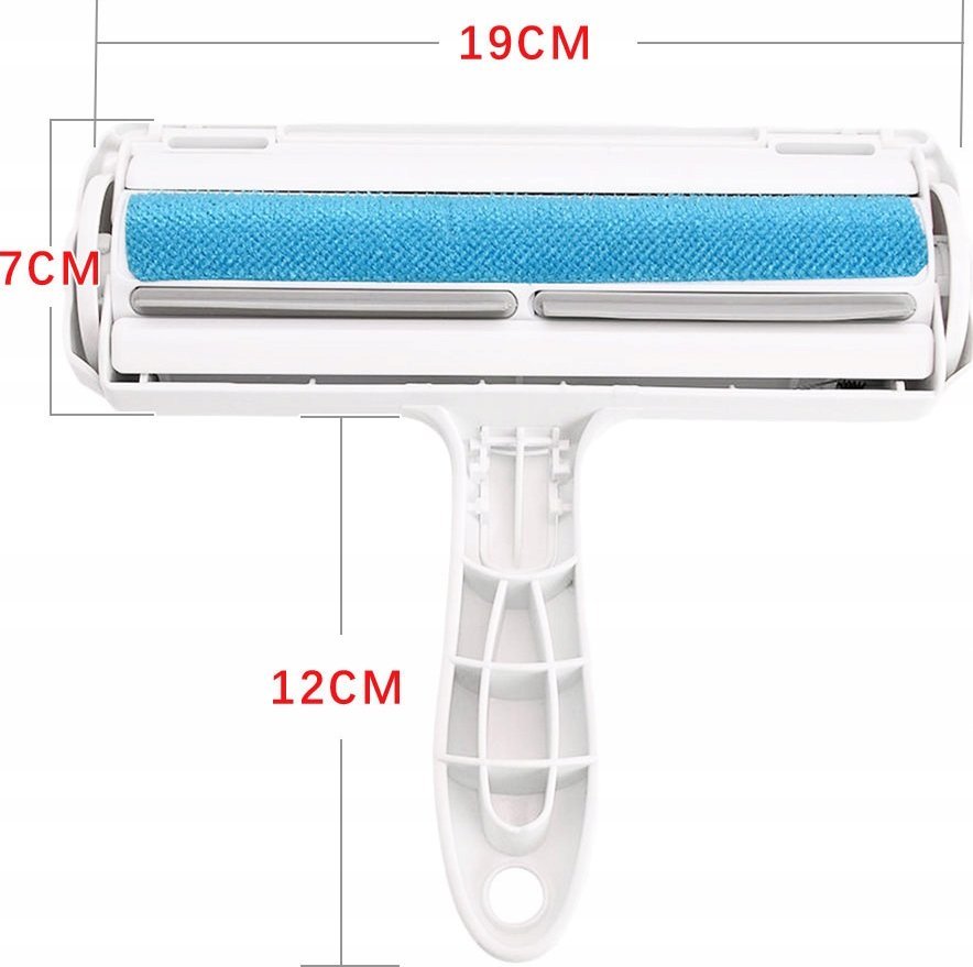 Rosfix SZCZOTKA WAŁEK ROLKA DO CZYSZCZENIA Z SIERŚCI PSA