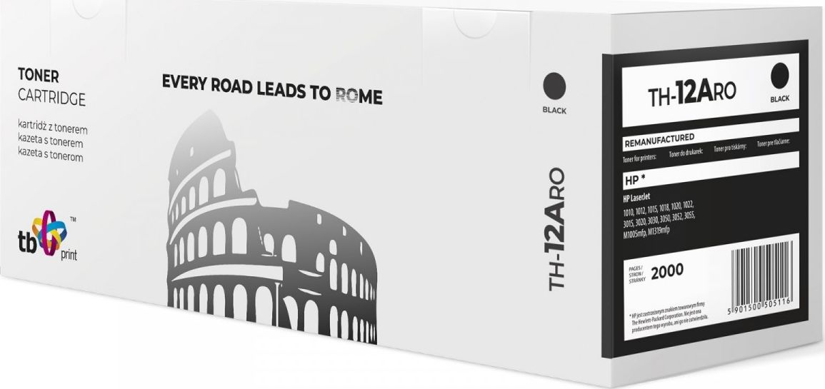 Toner TB Print Black Produkt odnowiony 12A (TH12ARO)