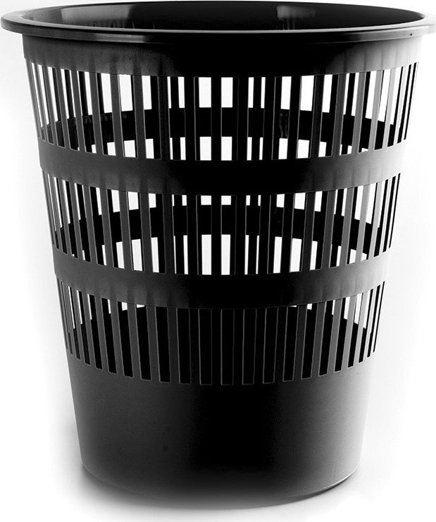 Kosz na śmieci Donau czarny (D306-01)