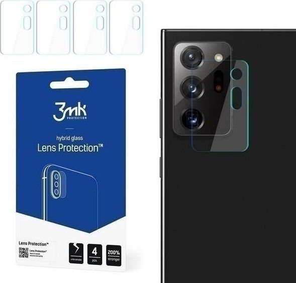 3MK 3MK Lens Protect Sam N986 Note 20 Ultra Ochrona na obiektyw aparatu 4szt