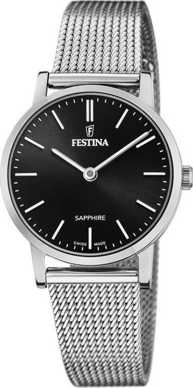 Zegarek Festina Zegarek damski Festina F20015-3 srebrny