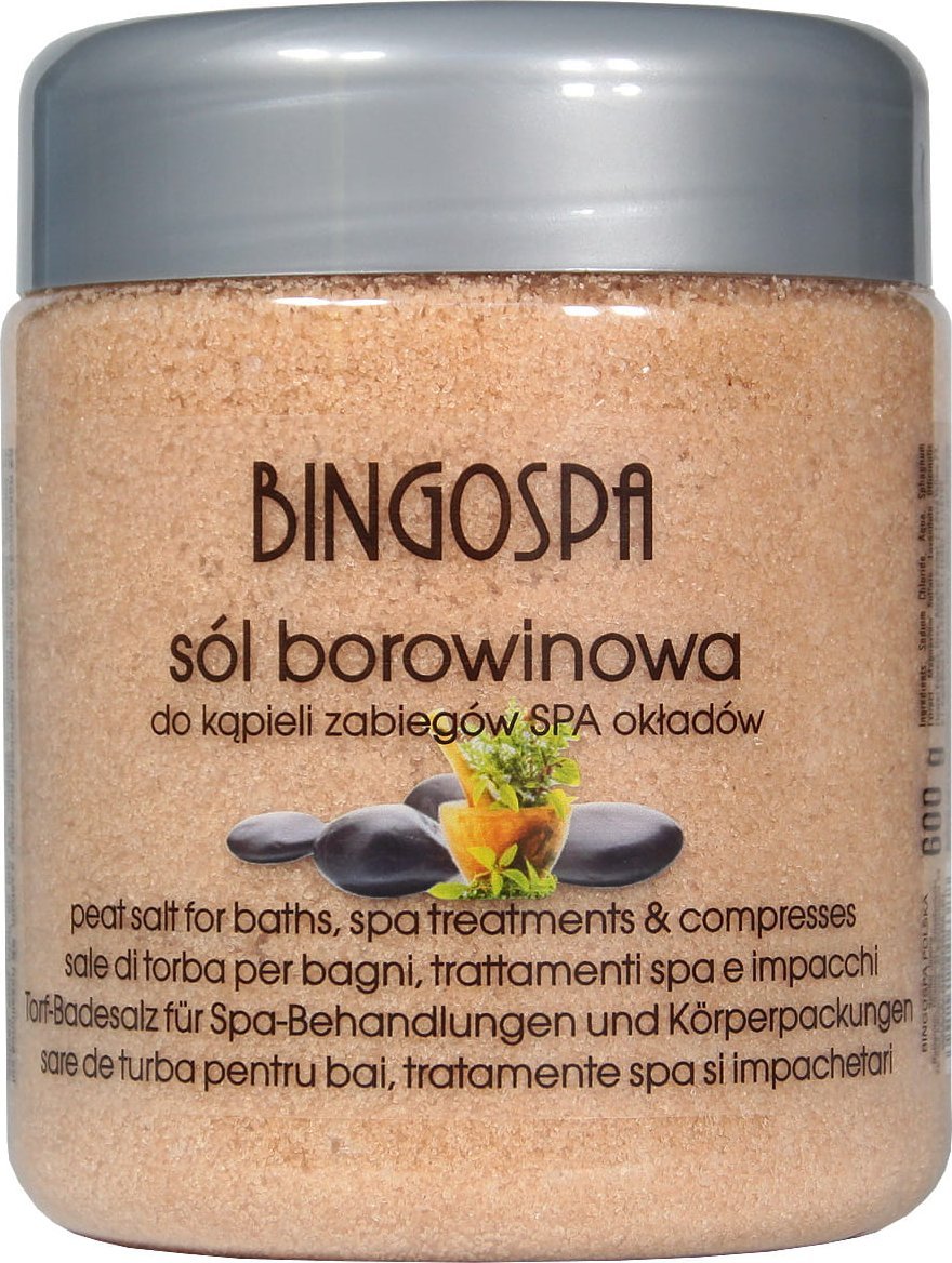 BingoSpa Sól do kąpieli Borowinowa 600g