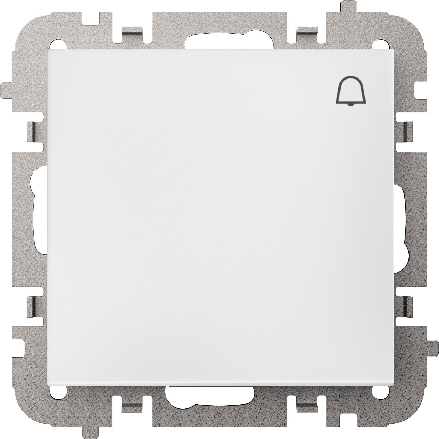 Elektro-Plast Vestra Łącznik zwierny dzwonek bez ramki podtynkowy IP20 biały 3814-10