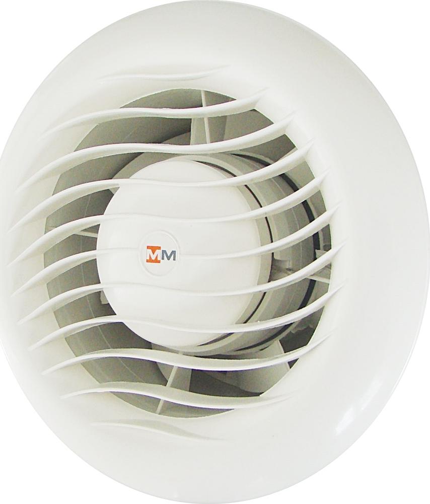 airRoxy Wentylator do sauny MMS 100 z klapą zwrotną