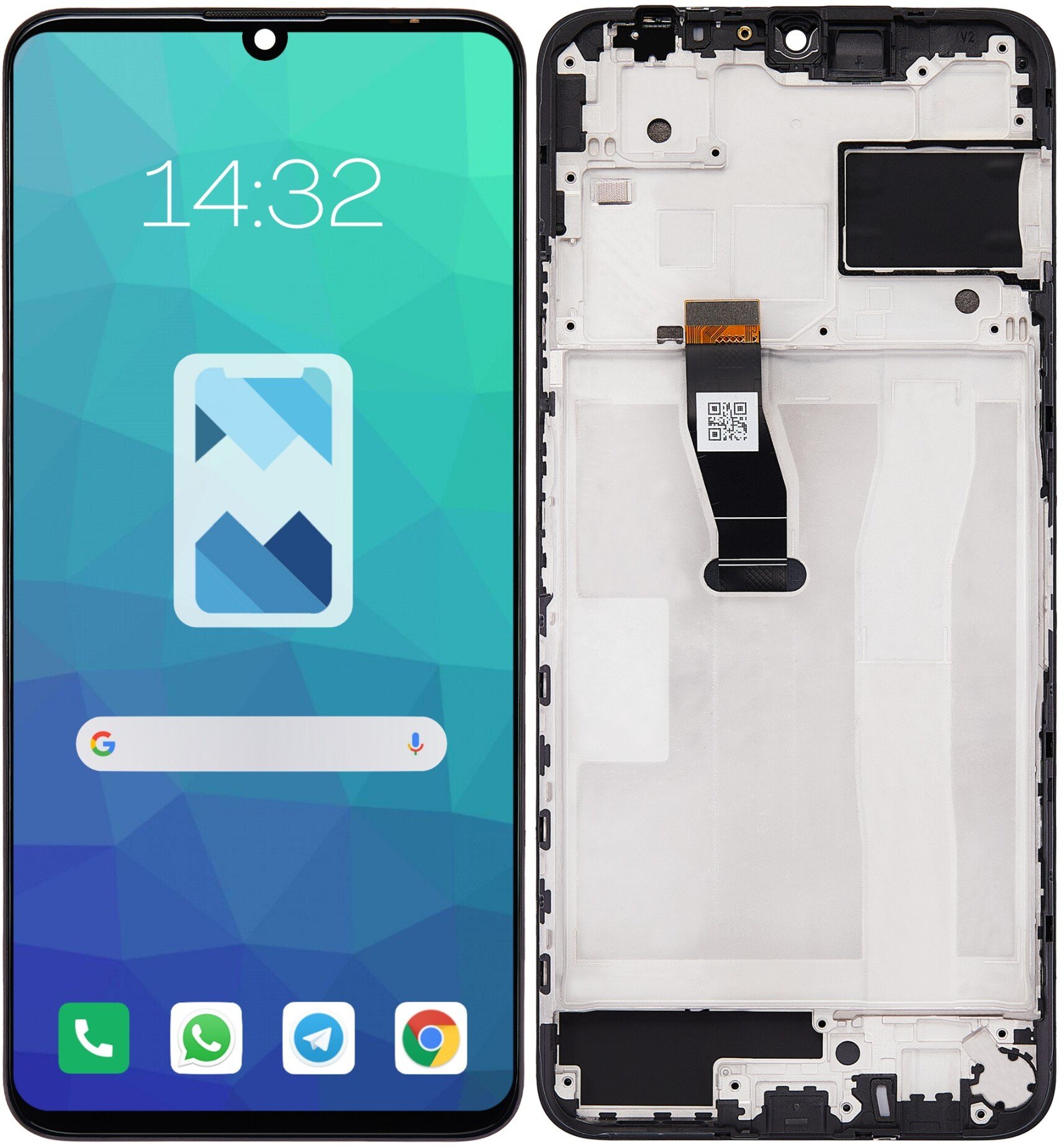 Wyświetlacz LCD Ekran Szybka do Huawei Nova Y70 MGA-LX9 RAMKA