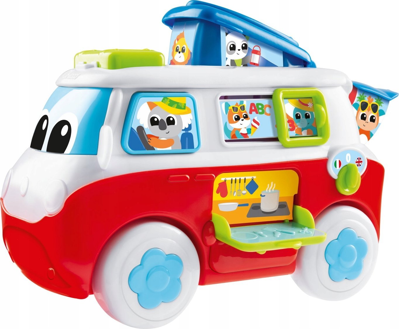 Chicco Zabawka interaktywna Kamper dwujęzyczny PL/EN