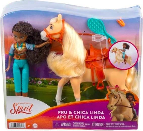 Mattel Mattel Spirit Doll Pru&Horse Chica Lind - HFB90