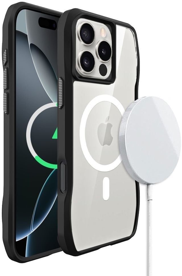 ROAR futerał SLIM DEFENDER kompatybilny z MagSafe do IPHONE 15 Pro czarny