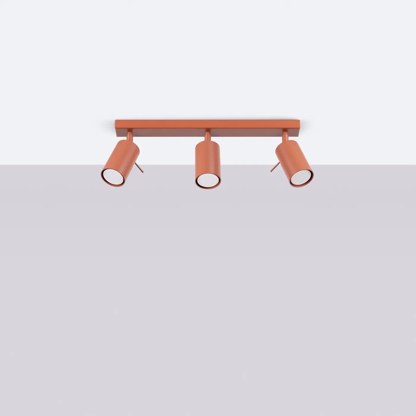 Listwa oświetleniowa RING 3L ochra czerwona SOLLUX LIGHTING