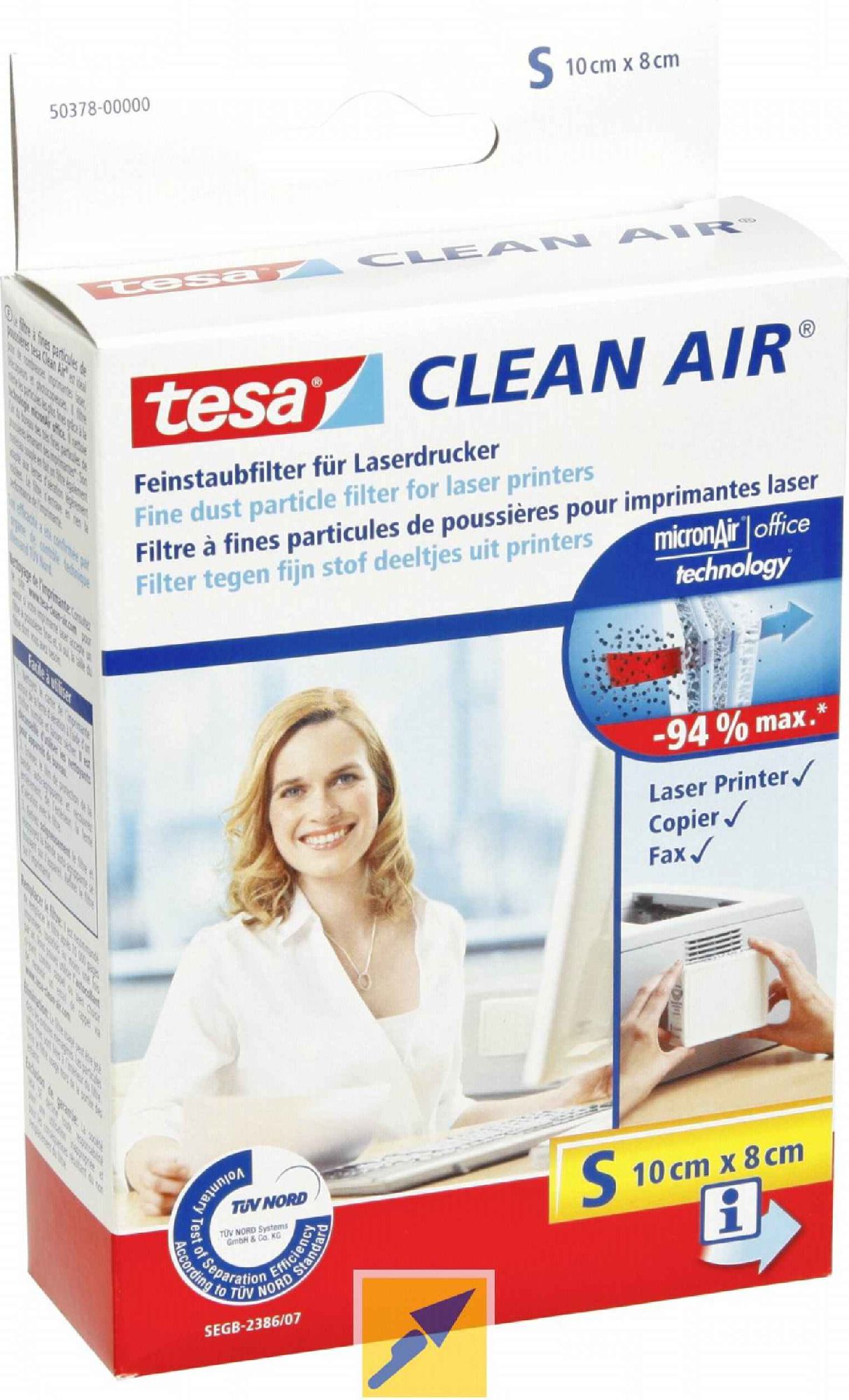 Tesa Filtr Clean Air r. S (50378)