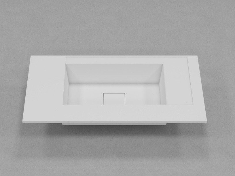 WASHBASIN COUNTER MH026 -100 WITH DRAIN