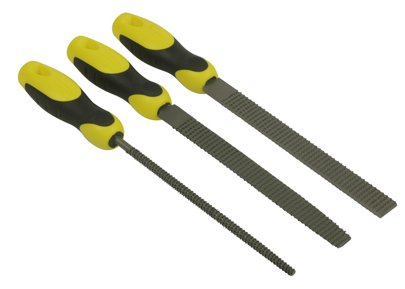 Stanley Zestaw tarników płaski okrągły i półokrągły 200mm 3szt. (0-22-477)