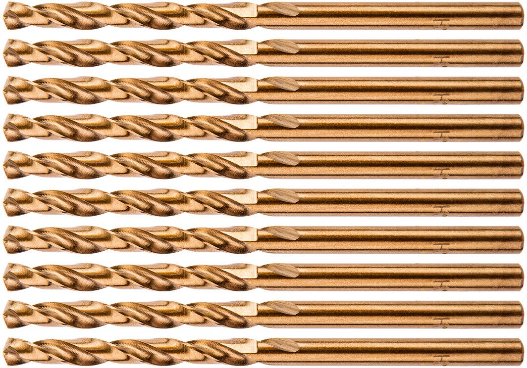 Wiertła do metalu HSS-Co 4.2 mm, 10 szt.