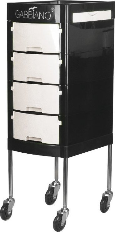 Activeshop Gabbiano pomocnik fryzjerski FT65-1 czarny/biały