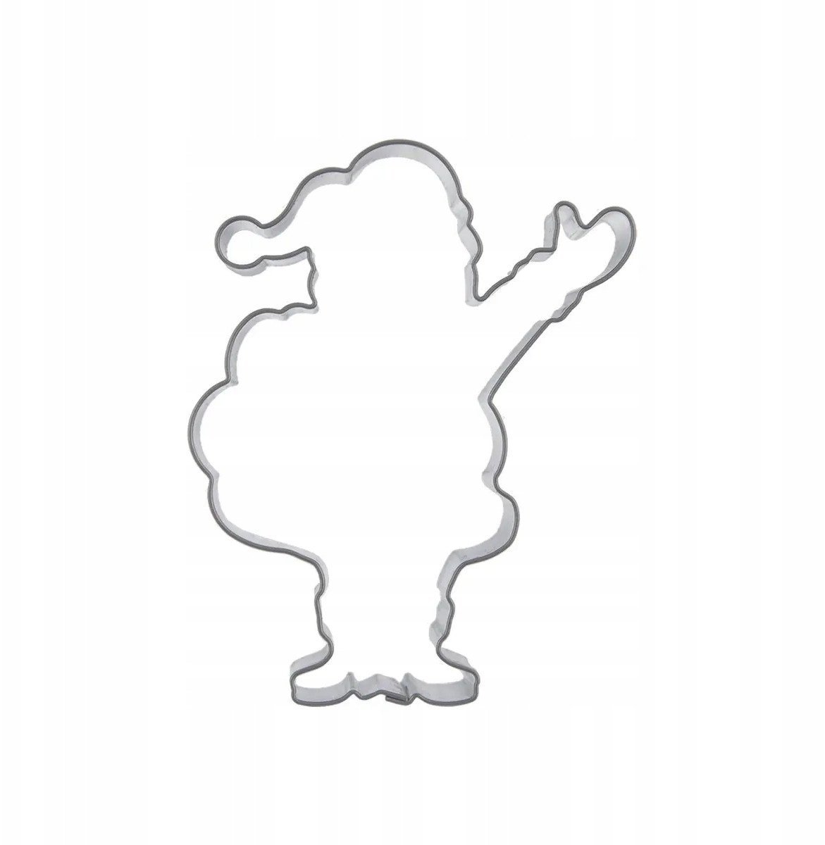 Wykrawacz do ciastek stalowy Mikołaj 7,3 cm