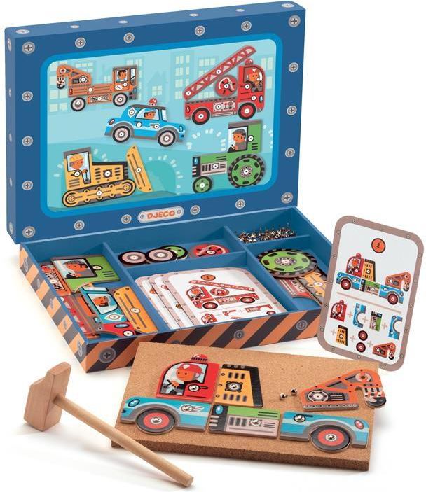 Djeco Przybijanka - budowanie pojazdów - 144809