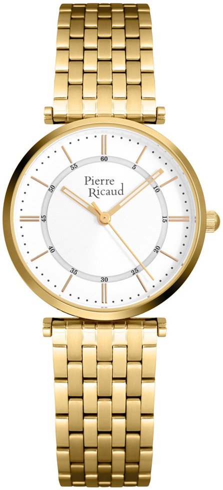Zegarek damski Pierre Ricaud P51038.1113Q złoty