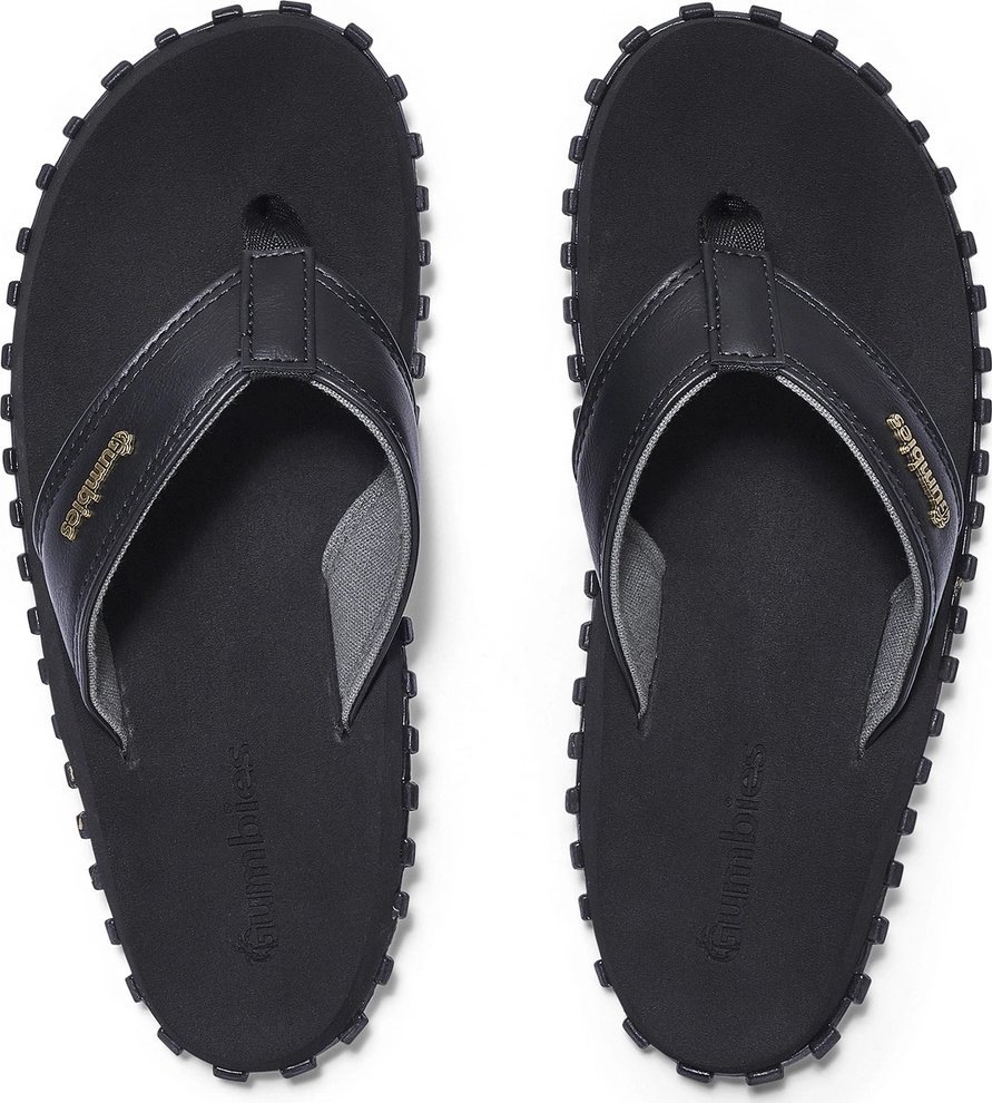 Japonki męskie Gumbies Gumbies japonki unisex VEGOVERT FLIP-FLOPS BLACK 46