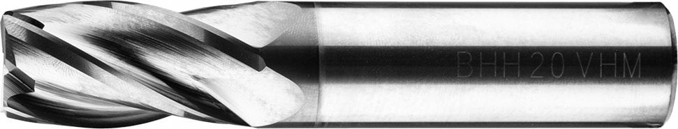 Frez węglikowy Baildon DIN 6527 L FWP4L 18 mm, VHM TiAlN, Z4, 92-26 mm