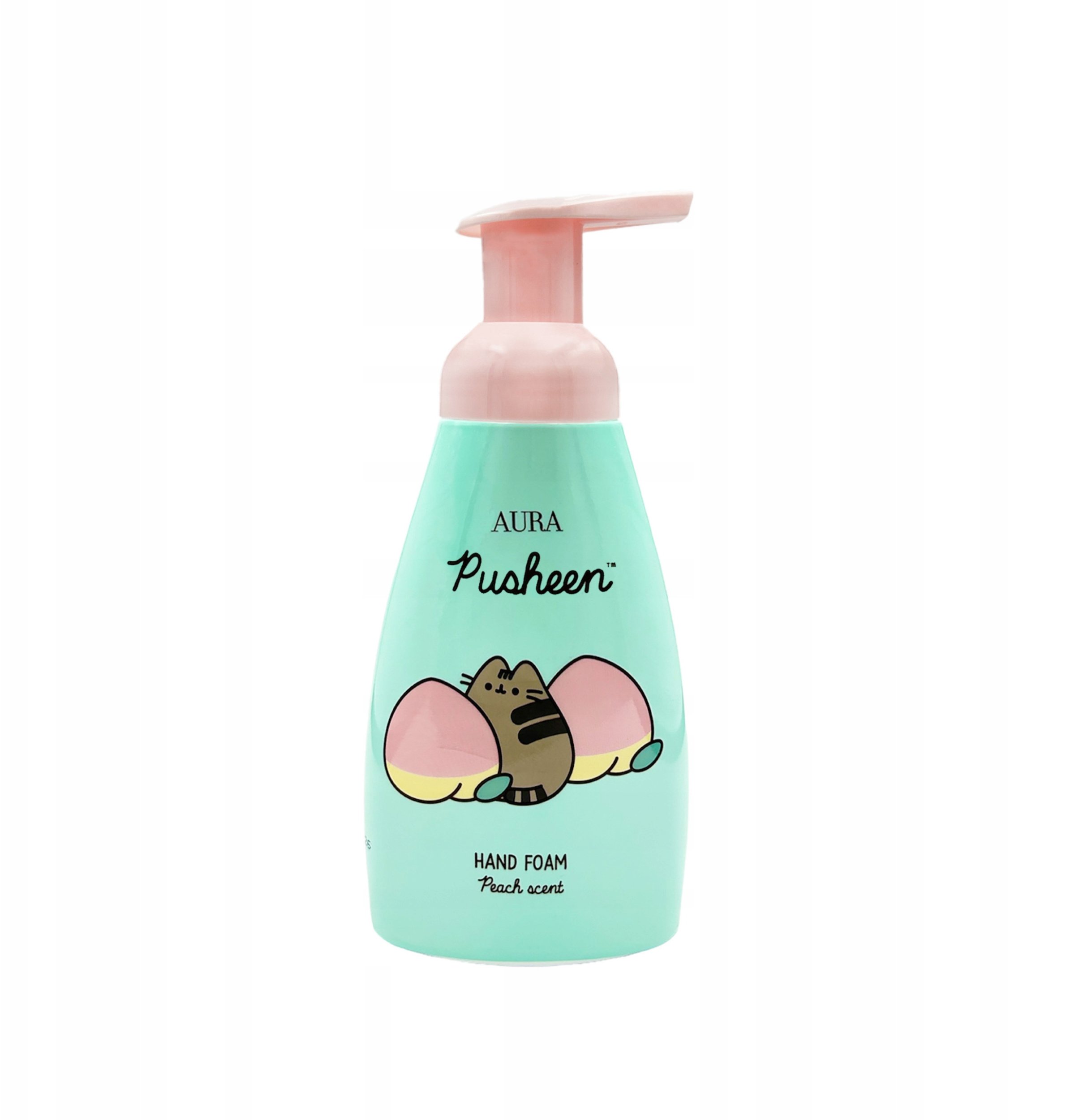 PUSHEEN_Hand Foam pianka do mycia rąk Peach 300ml
