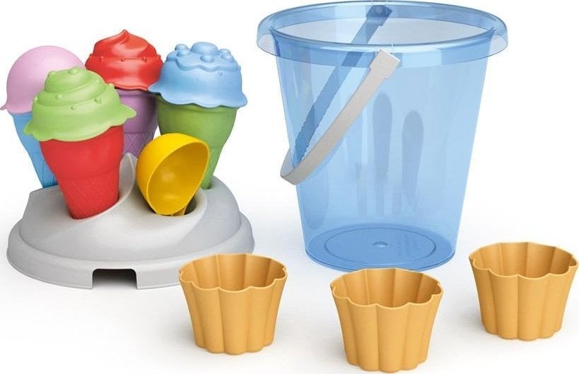 Tupiko Wiaderko przeźroczyste z lodami MIX