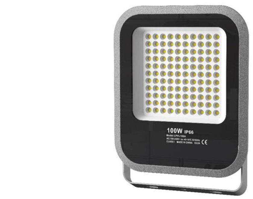 Naświetlacz LED SMD LLS100AM 100W 6500K 10000lm IP65 16152