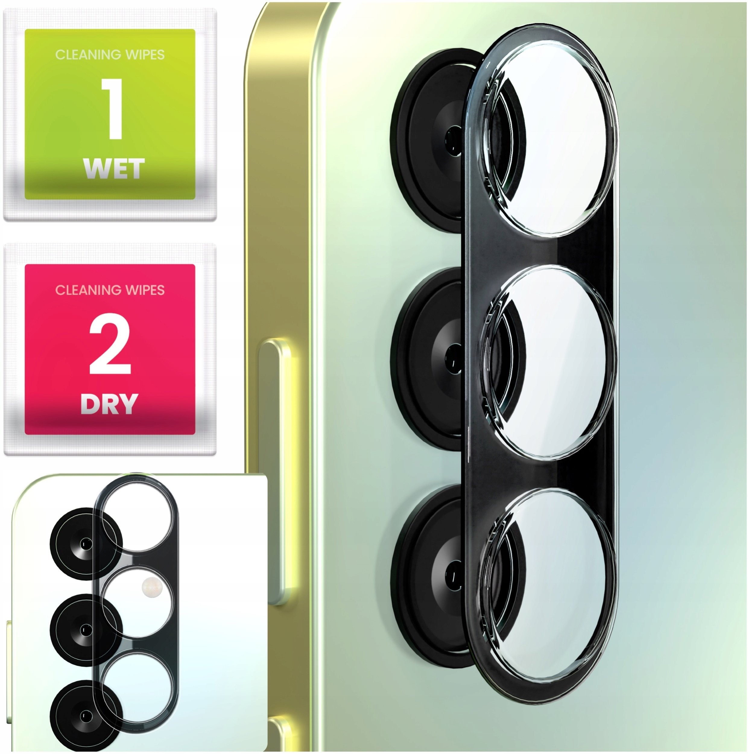 Szkło Na Aparat Do Samsung Galaxy A15 5G (Hartowane, Na Obiektyw, 9H)