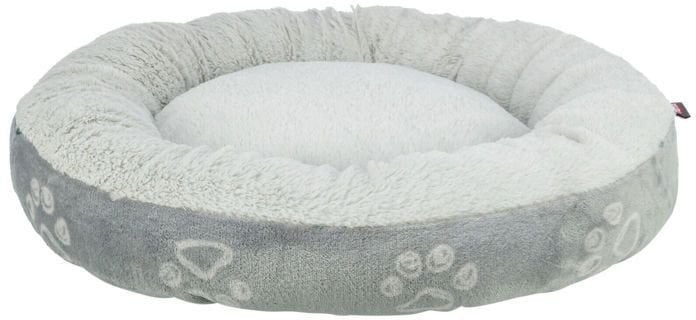Jimmy Soft, legowisko, dla psa/kota, plusz/flanela, okr�g�e, jasnoszare, 70 cm