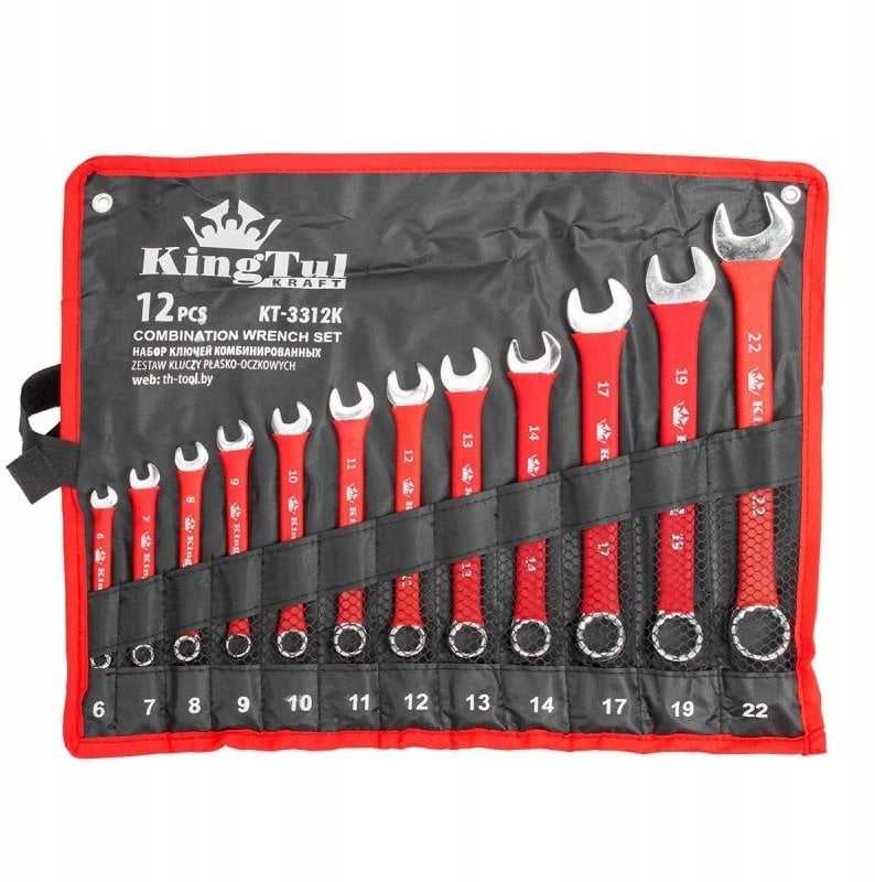 Zeastaw kluczy płasko-oczkowych 12el.