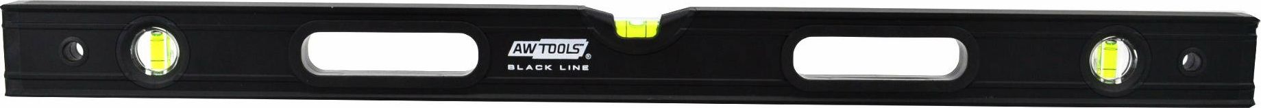 AWTools AWTOOLS POZIOMICA BLACK 120CM MAGNETYCZNA Z UCHWYTAMI AWBL25055