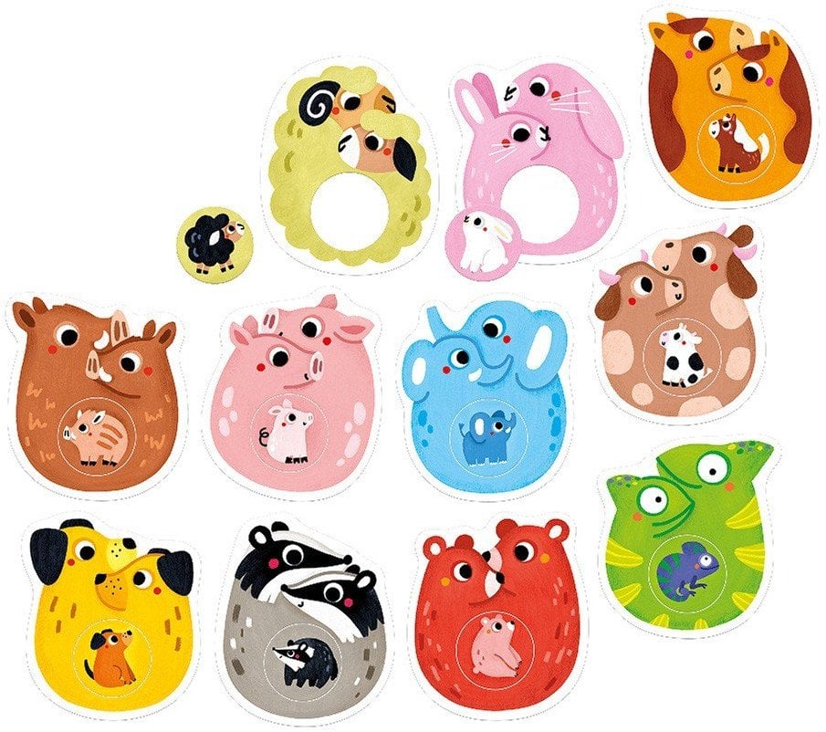 Układanka Pierwsze puzzle - Rodzinki