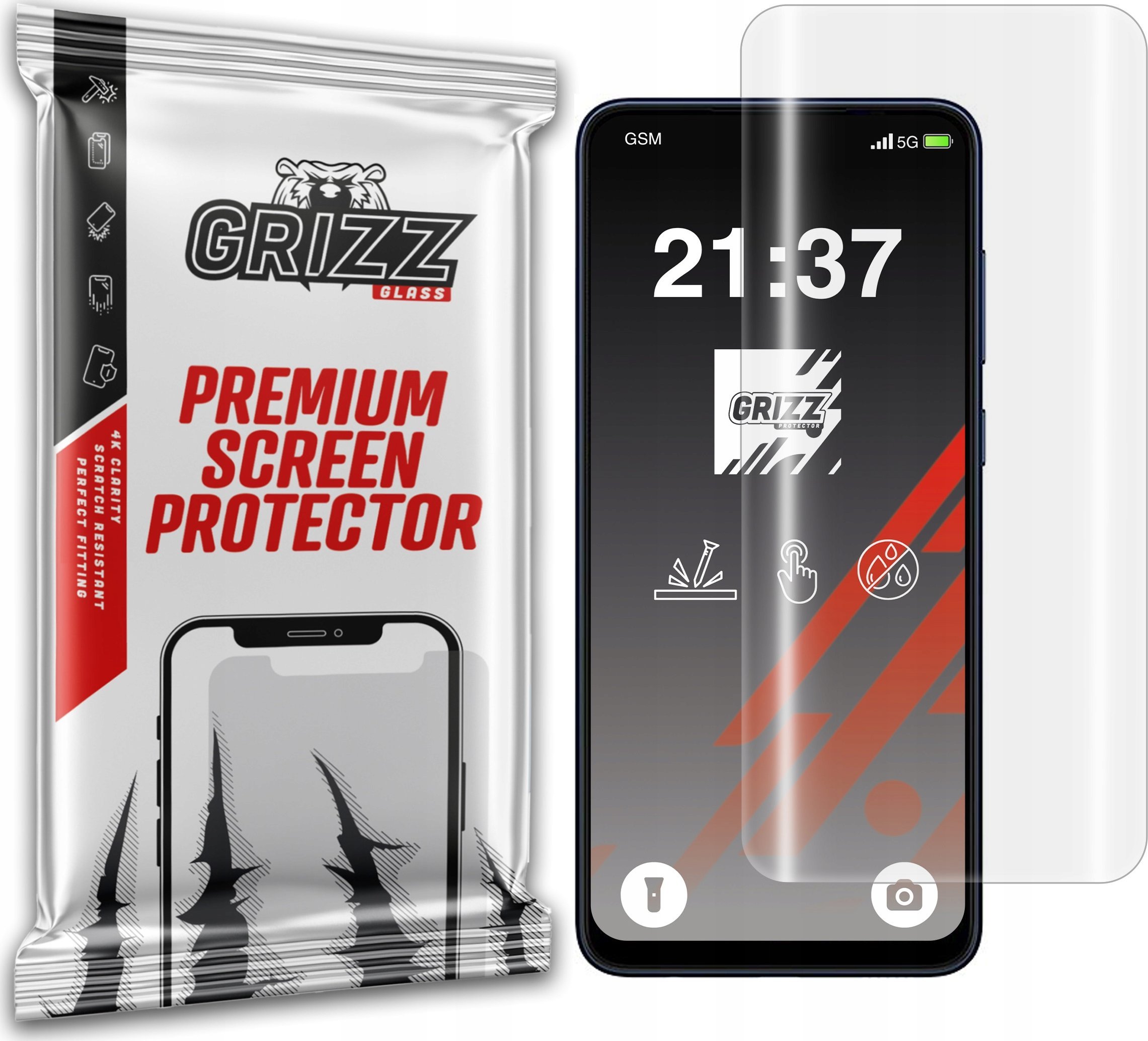 GrizzGlass Folia hydrożelowa GrizzGlass Hydrofilm do Samsung Galaxy F05