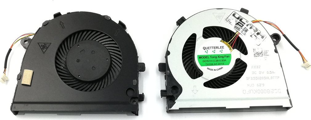 Wentylator Ultra Parts Wentylator DELL Inspiron 15 G3 3579 G3 G3-3771 G3 3779 G5 5587 GPU GWMFV 0TJHF2