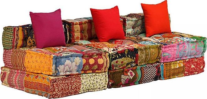 Elior Patchworkowa sofa 3-osobowa Demri 4D