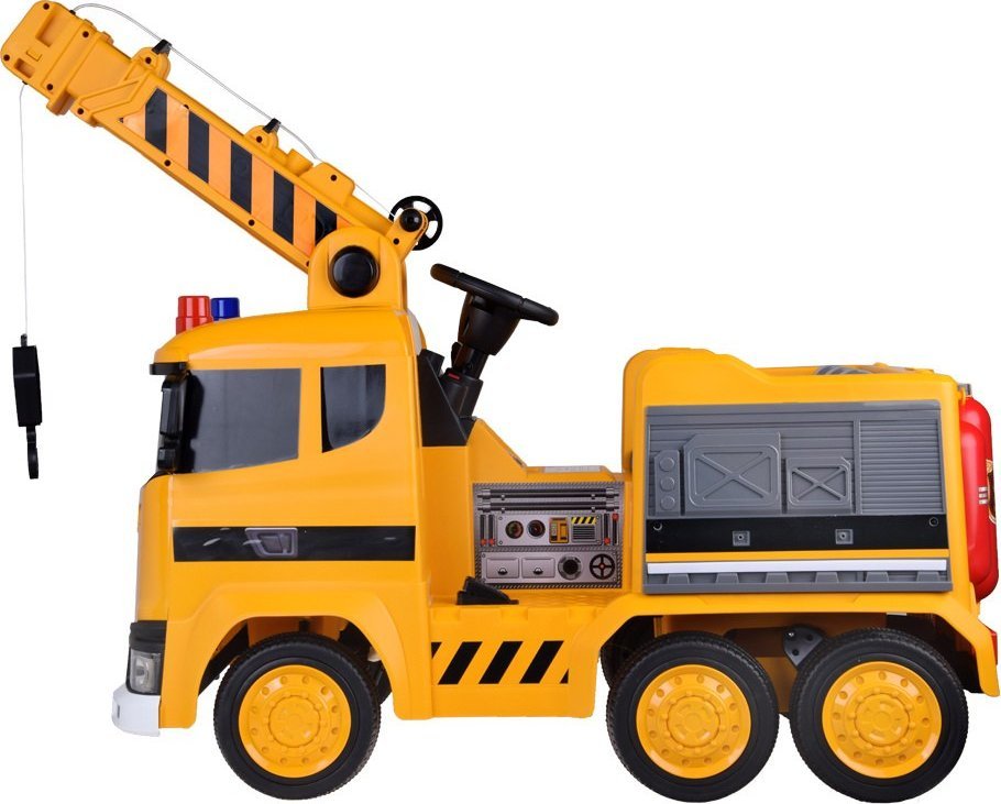 Jokomisiada Auto na akumulator Duży DŹWIG ruchomy hak światło dźwięk bujanie PA0317