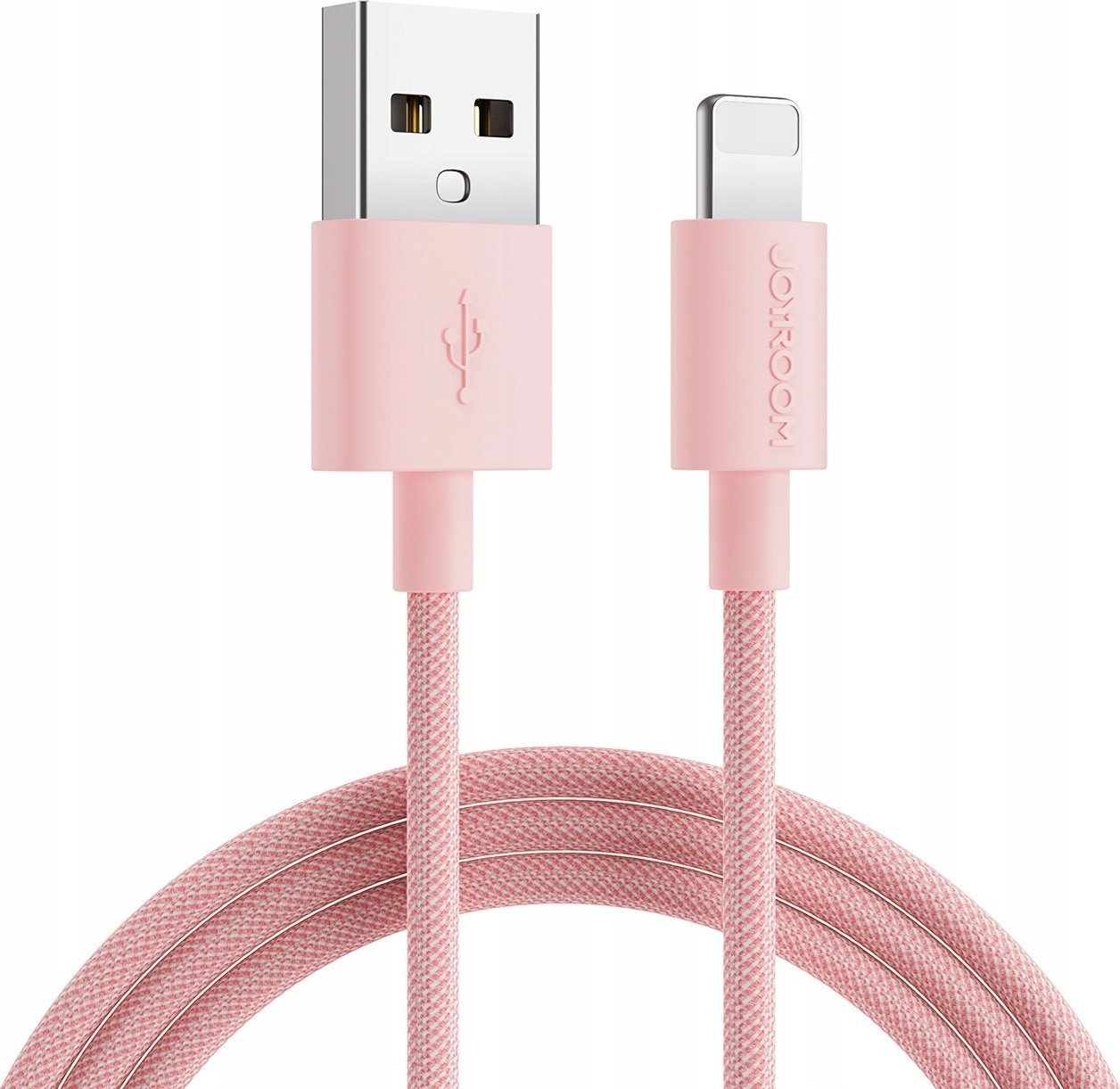 Kabel USB Joyroom USB-A - Lightning 2 m Różowy (6941237170415)