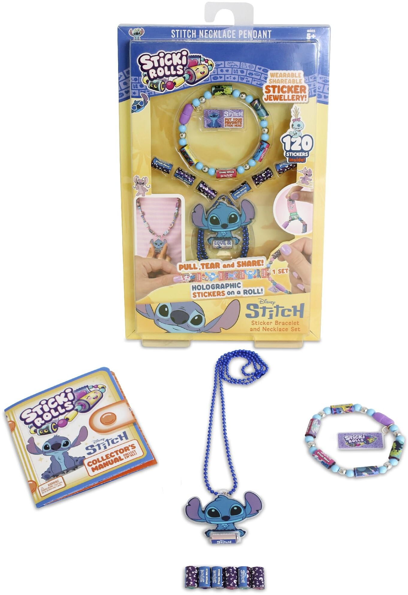 STICKI ROLLS STITCH PENDANT