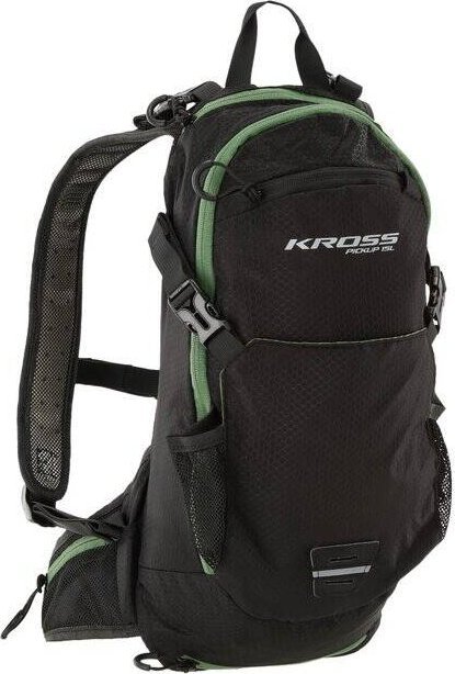 Kross Plecak Kross PICKUP 15 l black-green Uniwersalny